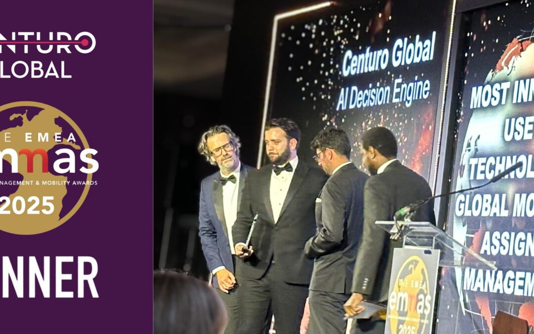 Centuro Global Wins ‘Most Innovative Use of Technology in Global Mobility’ Award