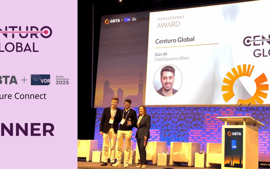 Centuro Global Wins the Inaugural GBTA Venture Connect Europe Pitch