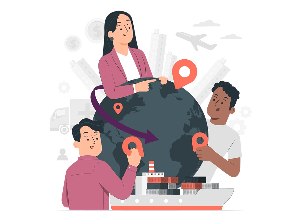 Cityscape with building reflections during twilight, illustrating urban complexity and European interconnectedness.